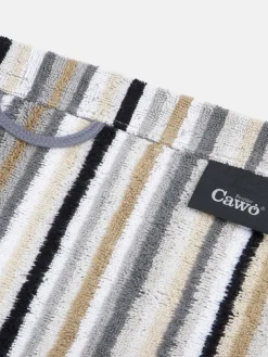 Cawö Heimtextilien*Handtuchset 2-teilig - Lifestyle grau gestreift