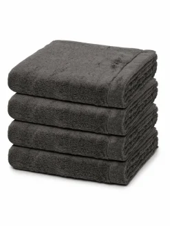 Cawö Heimtextilien*Handtuchset 4-teilig - Lifestyle grau uni