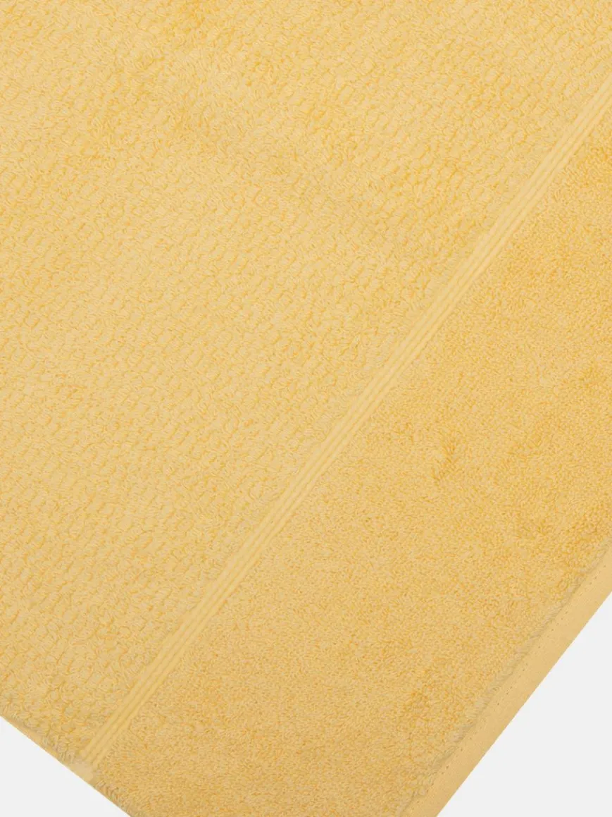 Möve Heimtextilien*Handtuchset 2-teilig - Pearl gelb uni