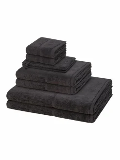 Möve Heimtextilien*Handtuchset 8-teilig - Pearl grau uni