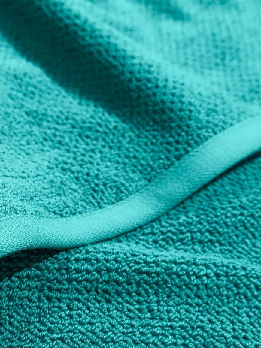 Ross Heimtextilien*Handtuchset 6-teilig - Selection Organic Cotton türkis uni