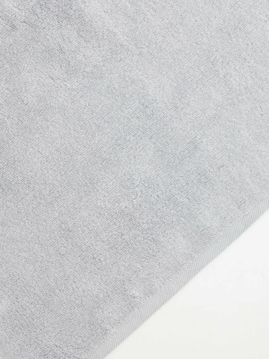 Ross Heimtextilien*Handtuchset 2-teilig - Sensual Skin hellgrau uni