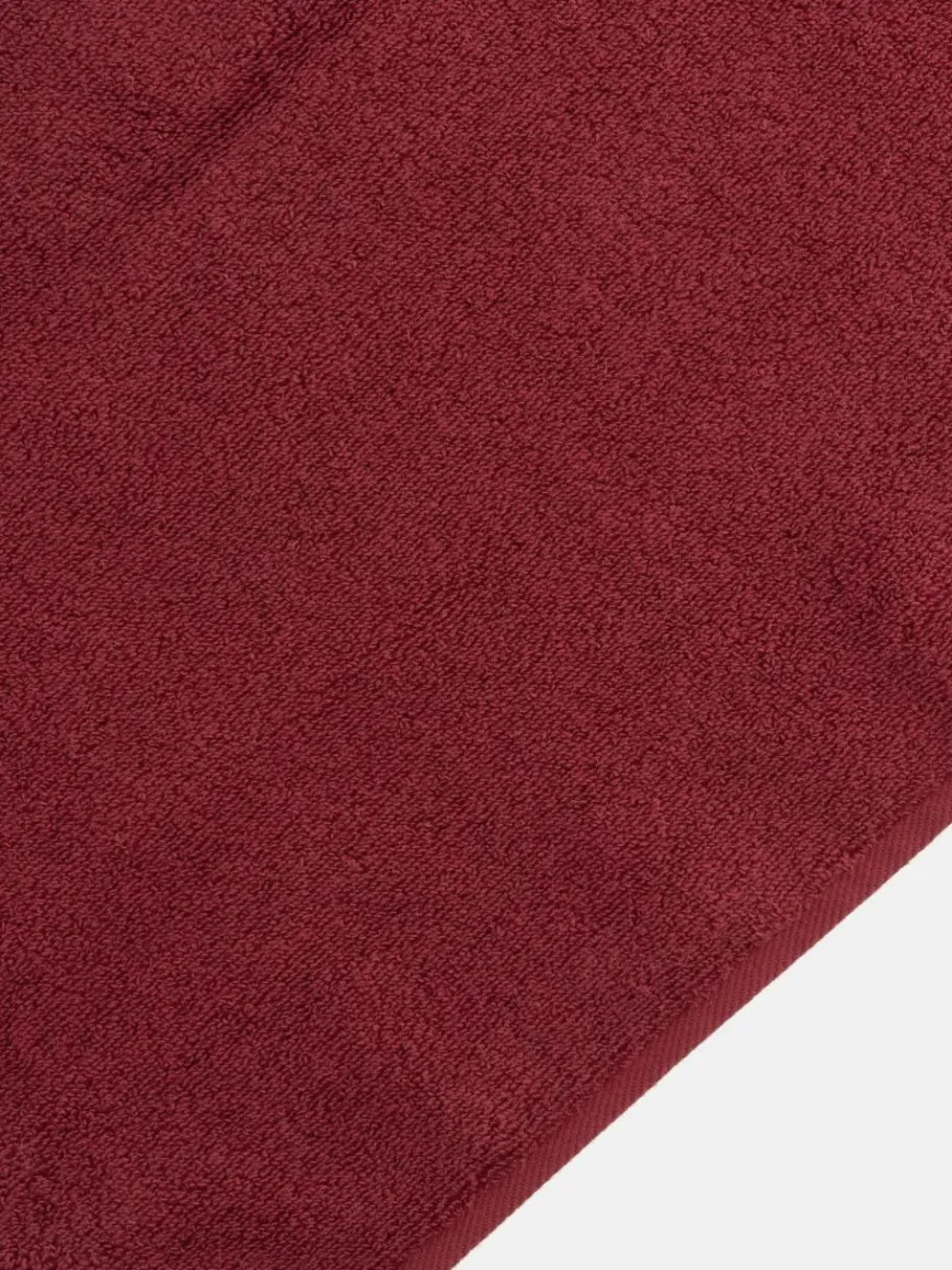 Ross Heimtextilien*Handtuchset 2-teilig - Sensual Skin rot uni