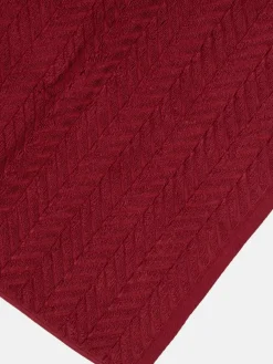 Ross Heimtextilien*Handtuchset 2-teilig - Sensual Skin himbeer rot uni