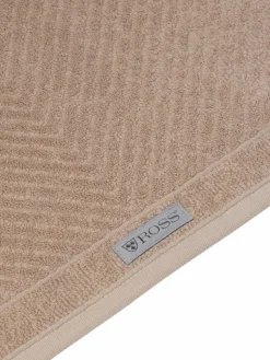 Ross Heimtextilien*Handtuchset 4-teilig - Smart braun uni