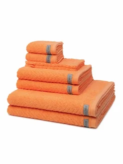 Ross Heimtextilien*Handtuchset 8-teilig - Smart orange uni