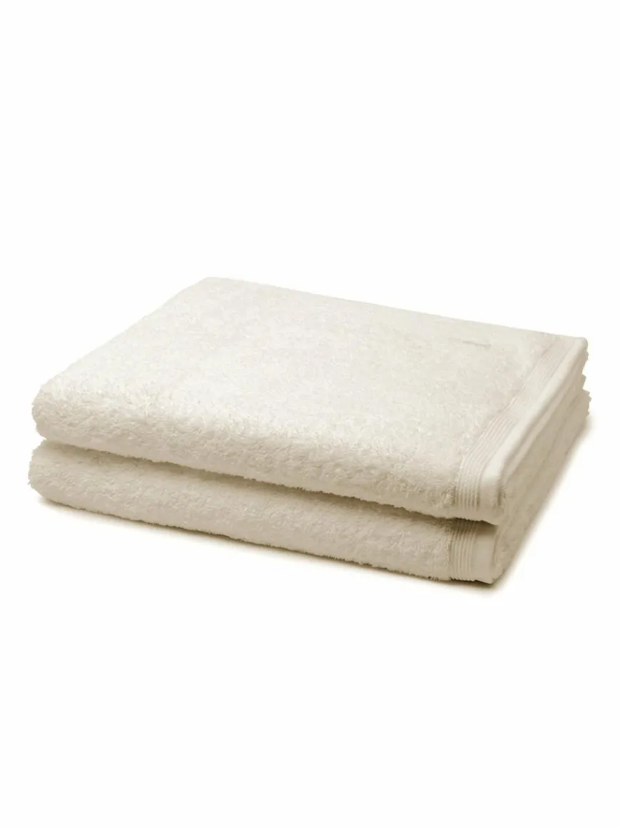 Möve Heimtextilien*Handtuchset 2-teilig - Superwuschel beige uni