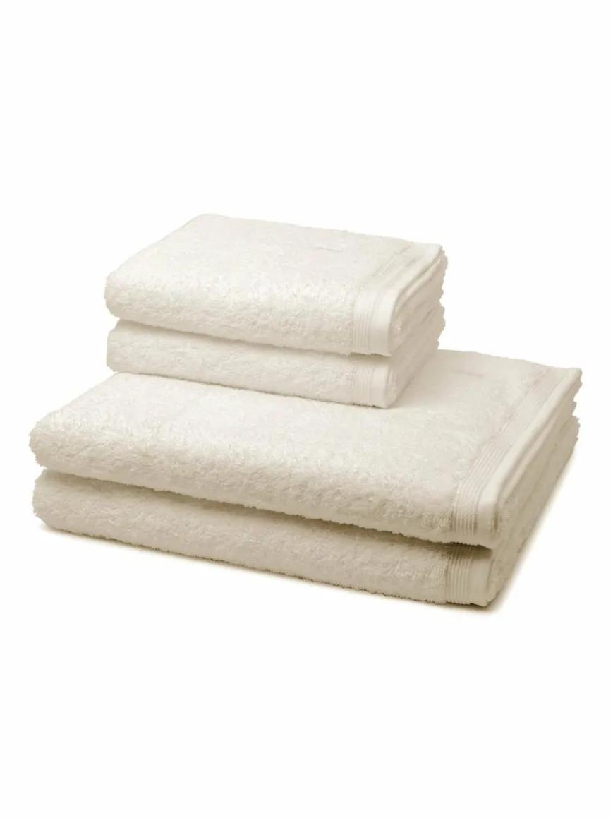Möve Heimtextilien*Handtuchset 4-teilig - Superwuschel beige uni