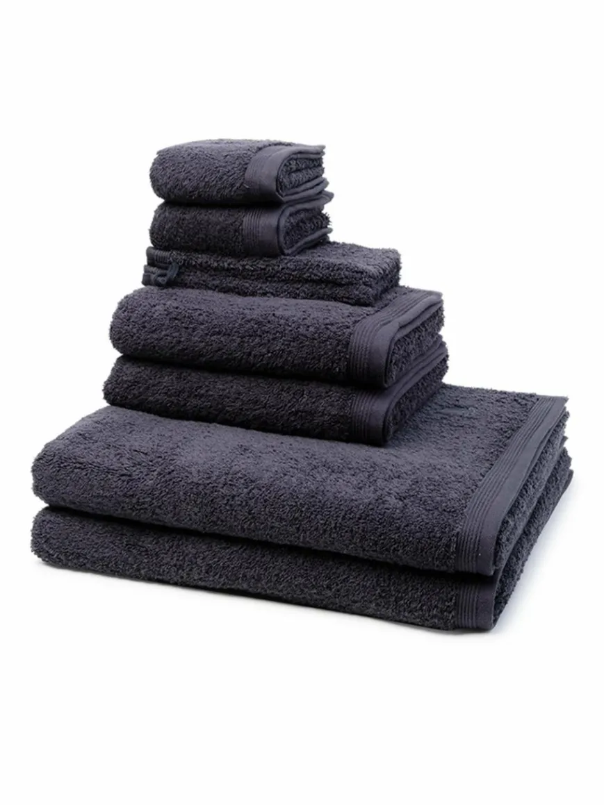 Möve Heimtextilien*Handtuchset 8-teilig - Superwuschel grau uni