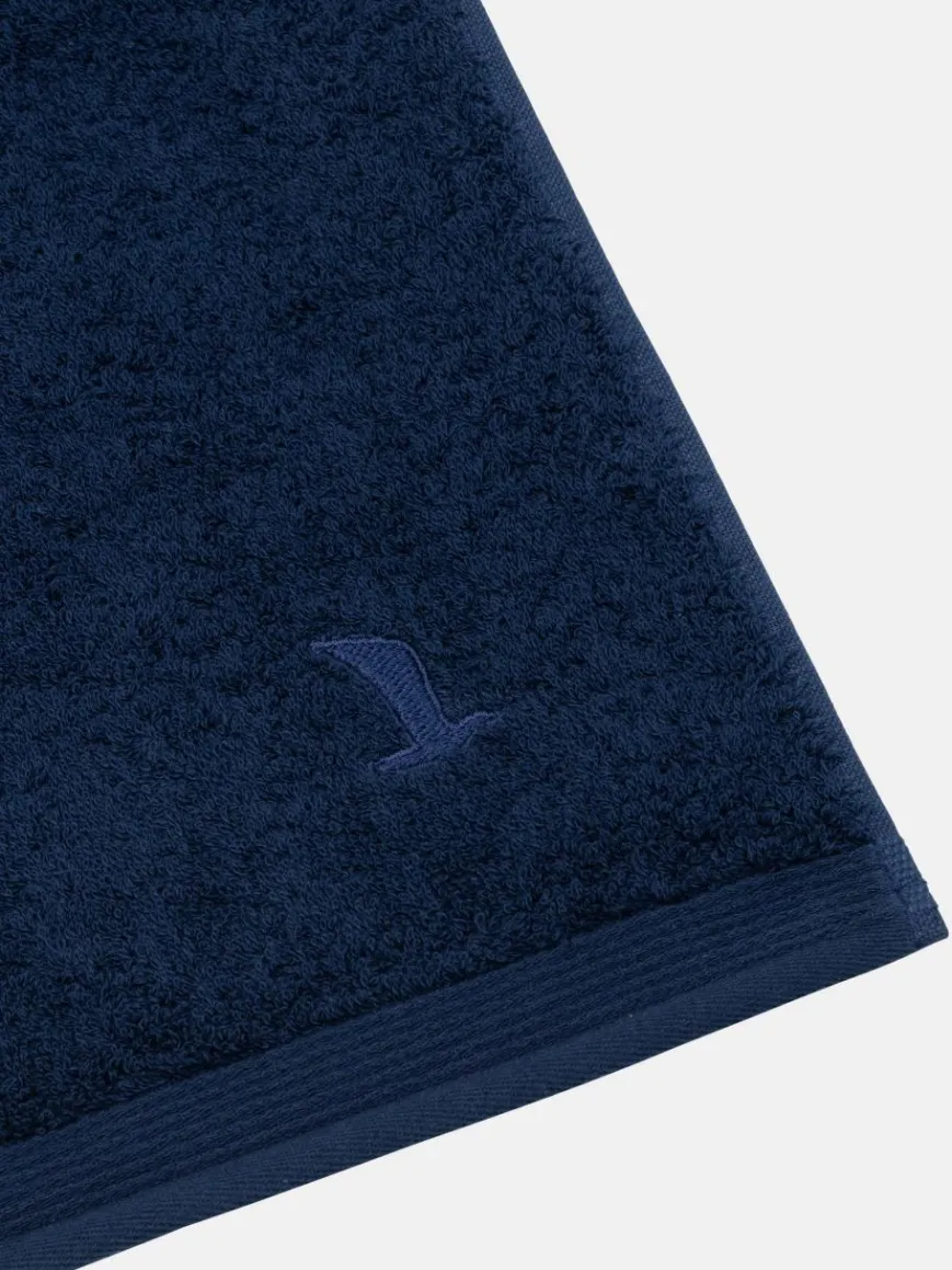 Möve Heimtextilien*Handtuchset 2-teilig - Superwuschel blau uni