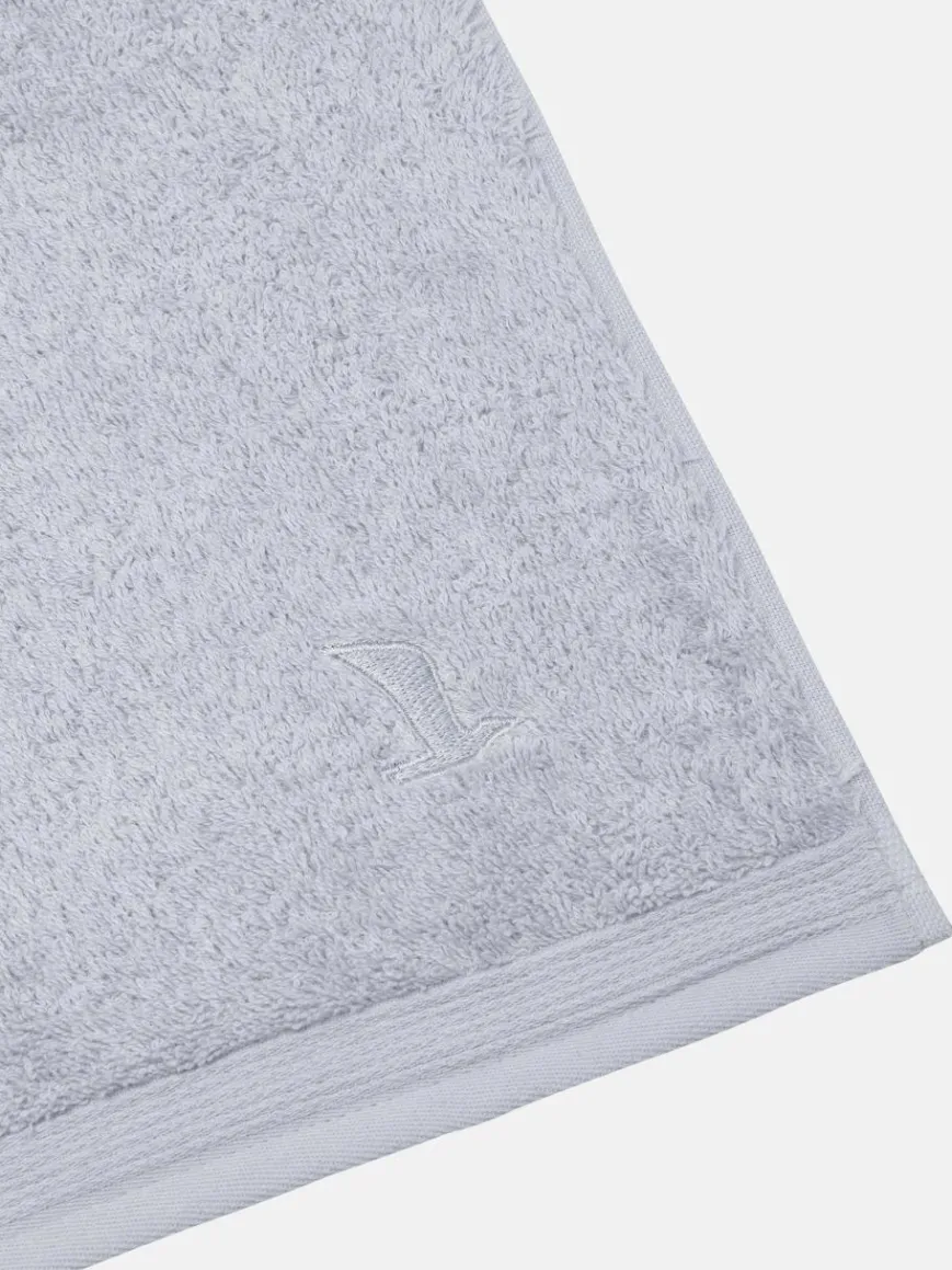 Möve Heimtextilien*Handtuchset 8-teilig - Superwuschel hellgrau grau uni