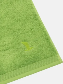 Möve Heimtextilien*Handtuchset 6-teilig - Superwuschel grün uni