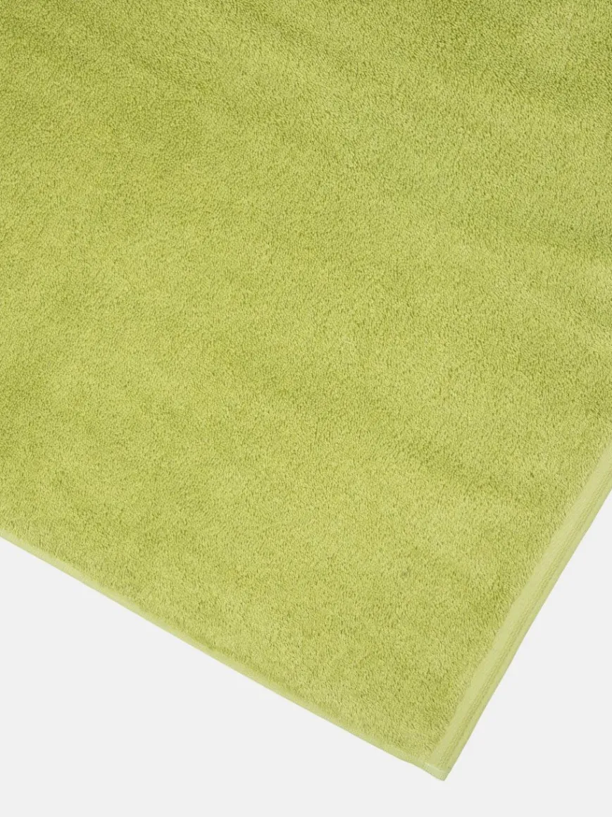 Vossen Heimtextilien*Handtuchset 4-teilig - Vegan Life grün uni