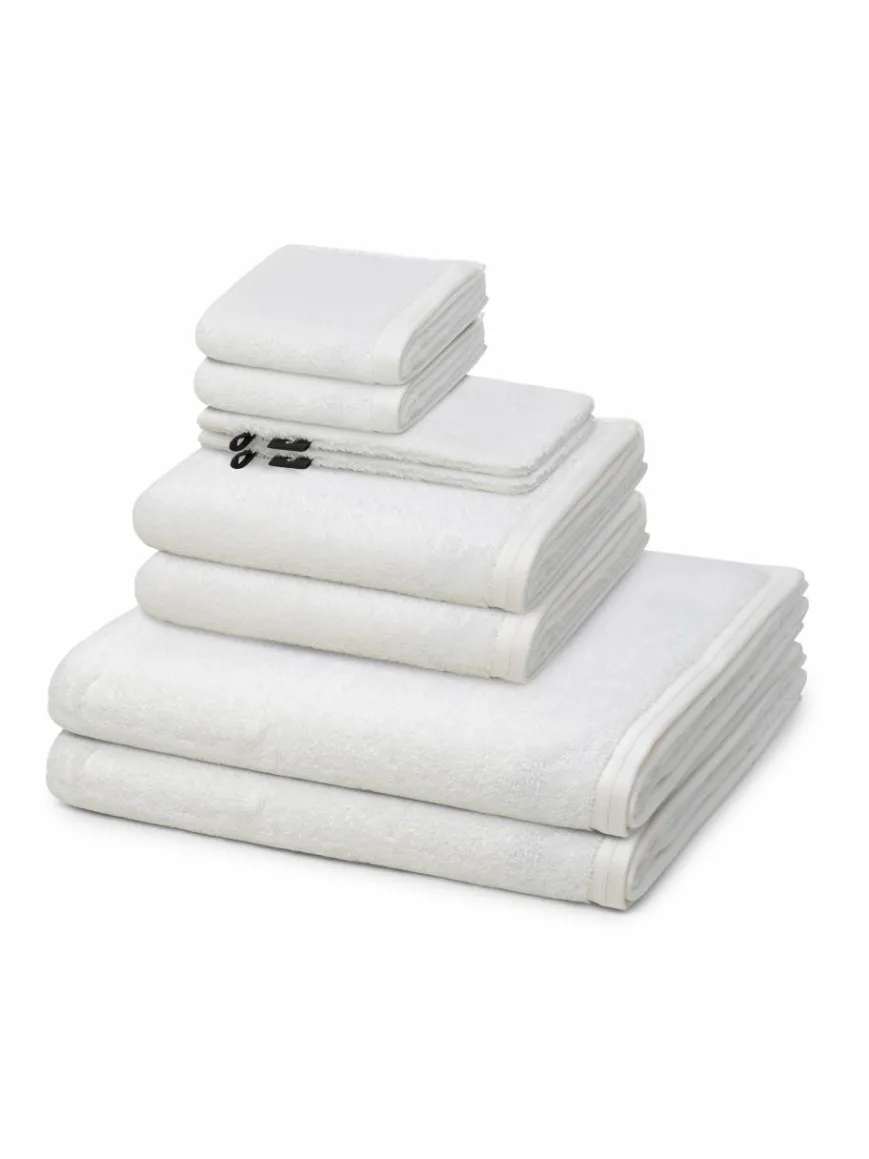 Vossen Heimtextilien*Handtuchset 8-teilig - Vegan Life weiß uni