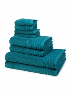 Vossen Heimtextilien*Handtuchset 8-teilig - Vienna Style Supersoft blau hellblau uni