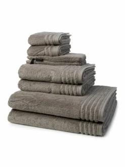 Vossen Heimtextilien*Handtuchset 8-teilig - Vienna Style Supersoft grau uni