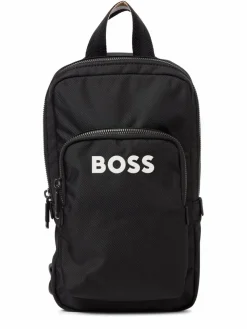 BOSS Taschen & Rucksäcke*Herren Crossbody-Bag - Catch schwarz uni