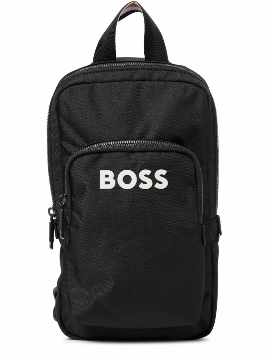 BOSS Taschen & Rucksäcke*Herren Crossbody-Bag - Catch schwarz uni