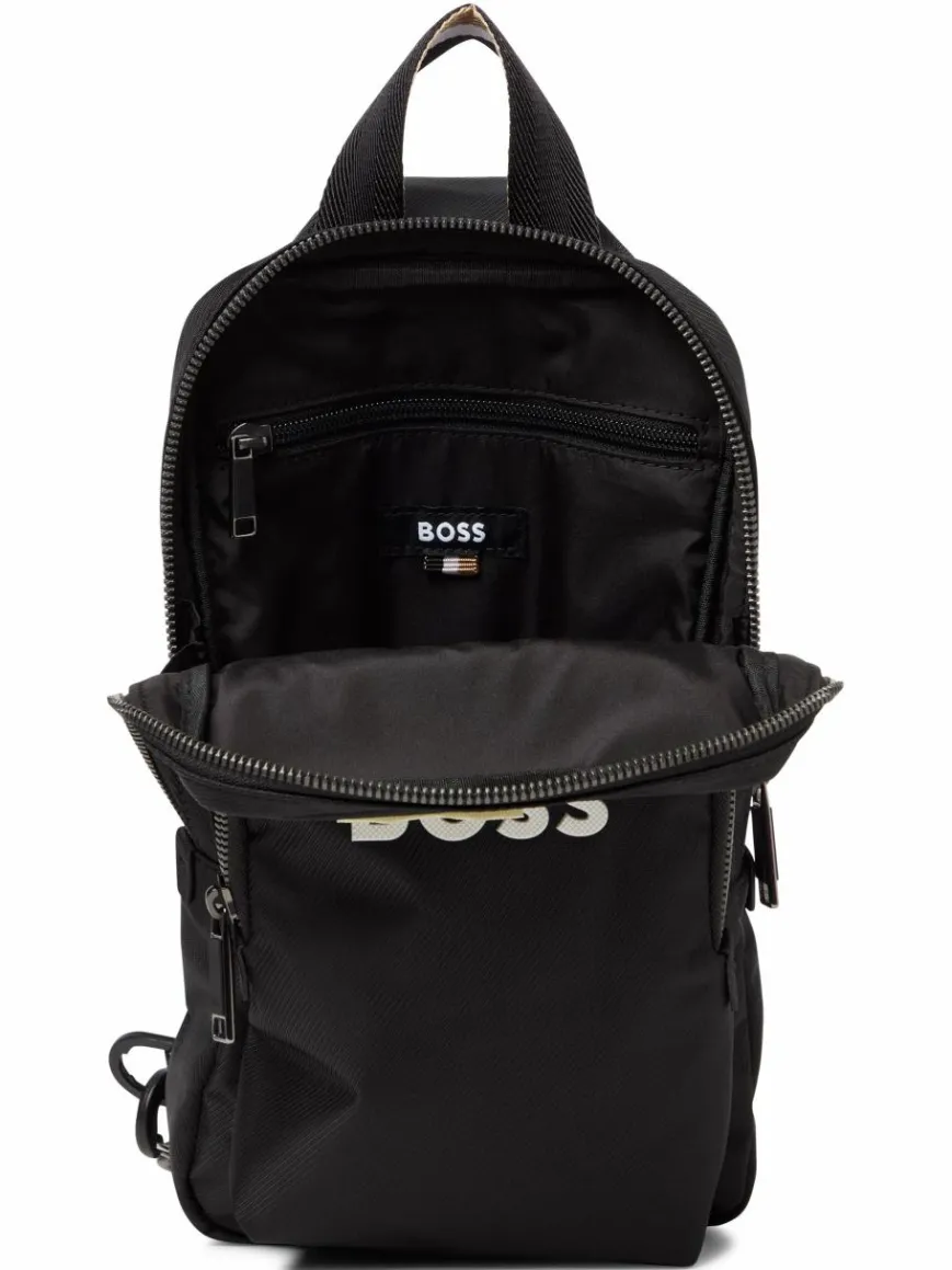 BOSS Taschen & Rucksäcke*Herren Crossbody-Bag - Catch schwarz uni