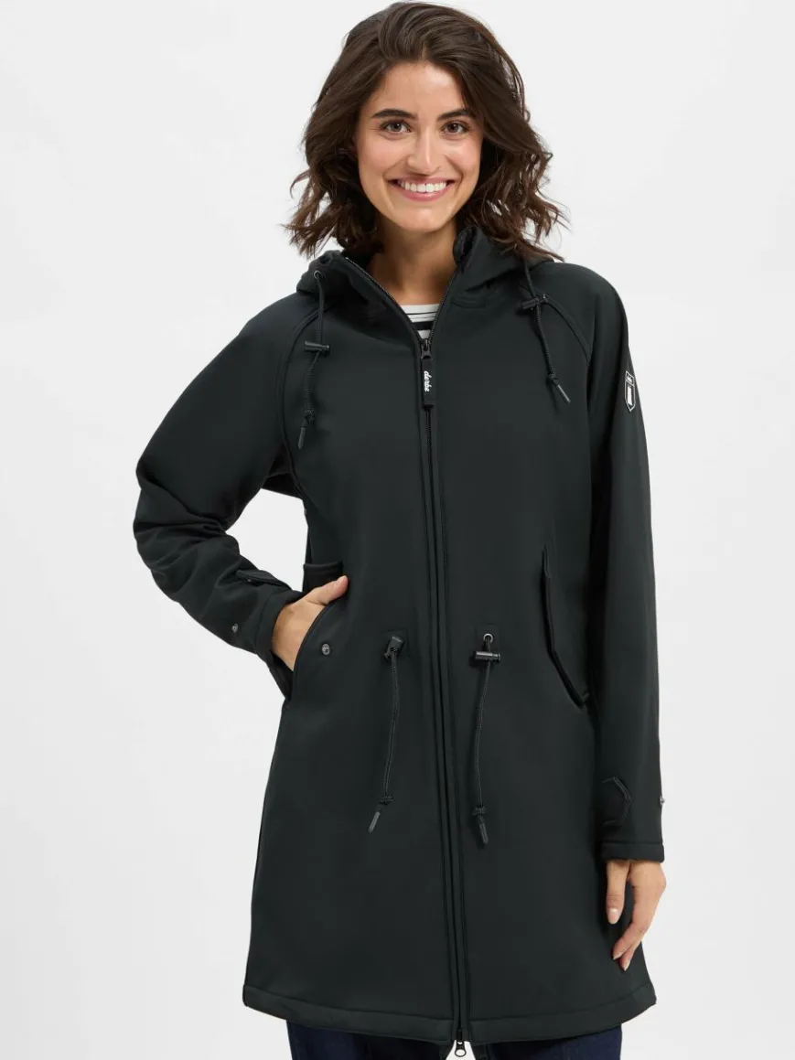 Derbe Jacken & Westen*Herren Funktionsjacke Friese Island schwarz uni