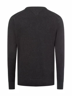 Tommy Hilfiger Pullover & Strickjacken*Herren Pullover mit Cashmere-Anteil anthrazit uni