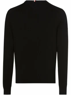 Tommy Hilfiger Pullover & Strickjacken*Herren Pullover mit Cashmere-Anteil schwarz uni