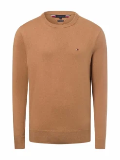 Tommy Hilfiger Pullover & Strickjacken*Herren Pullover mit Cashmere-Anteil camel uni