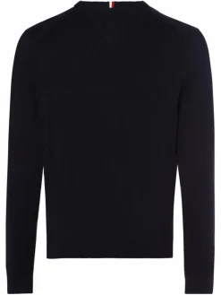 Tommy Hilfiger Pullover & Strickjacken*Herren Pullover mit Cashmere-Anteil marine uni