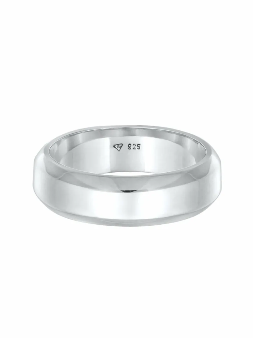 KUZZOI Schmuck*Herren Ring silber uni
