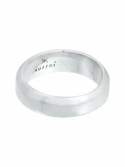 KUZZOI Schmuck*Herren Ring silber uni