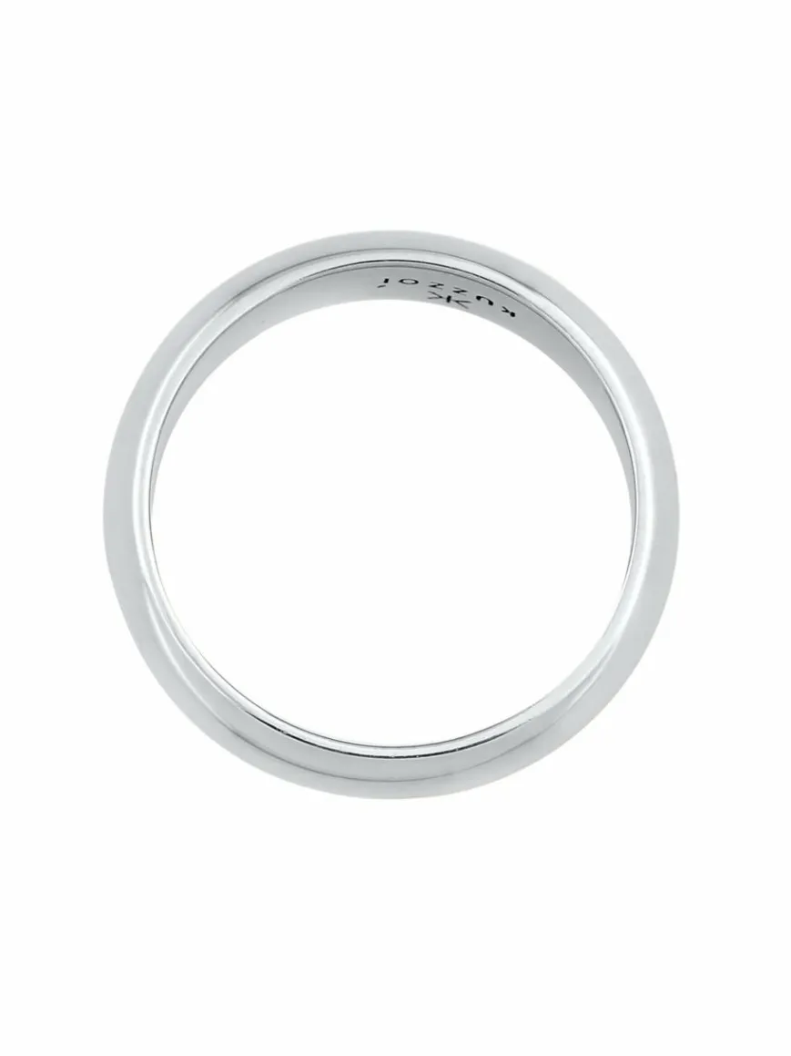 KUZZOI Schmuck*Herren Ring silber uni