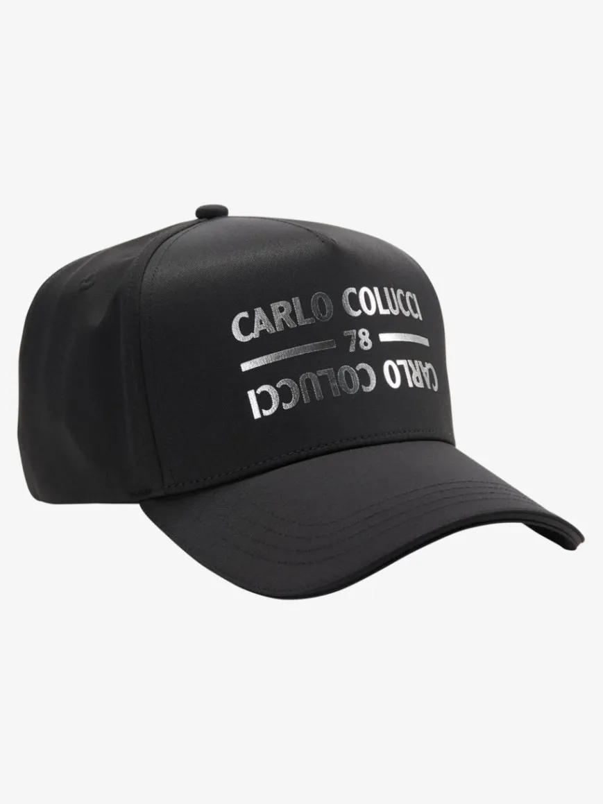 Carlo Colucci Mützen & Hüte*Herren, Unisex Baseball Cap - Comite schwarz uni