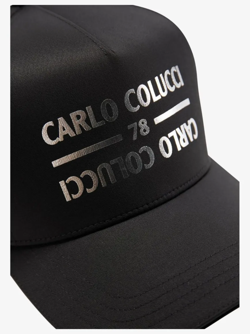 Carlo Colucci Mützen & Hüte*Herren, Unisex Baseball Cap - Comite schwarz uni