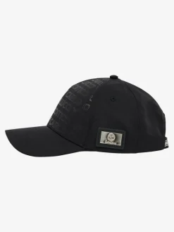 Carlo Colucci Mützen & Hüte*Herren, Unisex Baseball Cap - Dibiasi schwarz bedruckt
