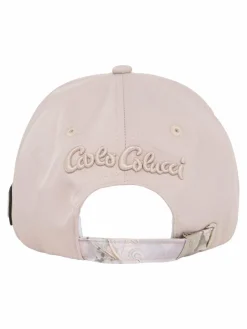 Carlo Colucci Mützen & Hüte*Herren, Unisex Baseball Cap - Eliskases beige gemustert