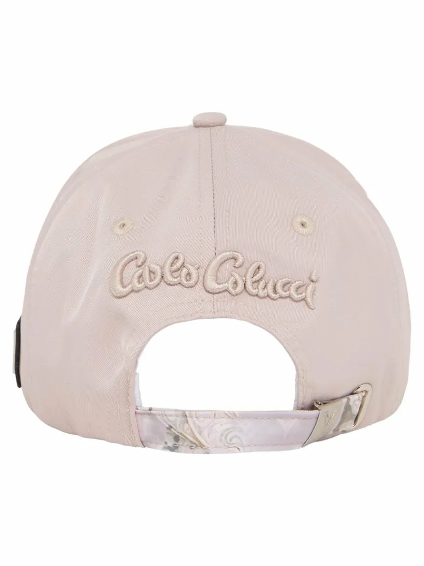 Carlo Colucci Mützen & Hüte*Herren, Unisex Baseball Cap - Eliskases beige gemustert