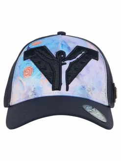 Carlo Colucci Mützen & Hüte*Herren, Unisex Baseball Cap - Eisendle blau gemustert