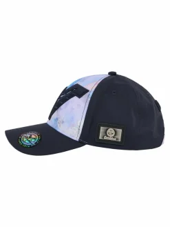 Carlo Colucci Mützen & Hüte*Herren, Unisex Baseball Cap - Eisendle blau gemustert