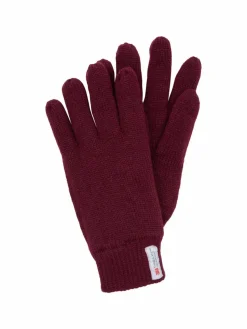 Indicode Handschuhe*Herren, Unisex Handschuhe - Jason bordeaux rot uni