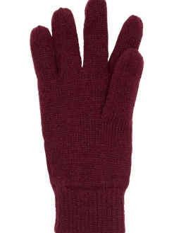 Indicode Handschuhe*Herren, Unisex Handschuhe - Jason bordeaux rot uni
