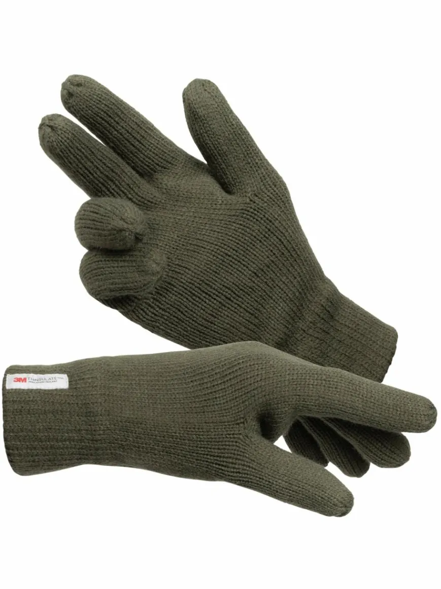 Indicode Handschuhe*Herren, Unisex Handschuhe - Jason khaki uni