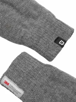 Indicode Handschuhe*Herren, Unisex Handschuhe - Jason grau uni