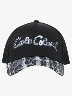 Carlo Colucci Mützen & Hüte*Herren, Unisex Trucker Cap - Dieghi schwarz gemustert