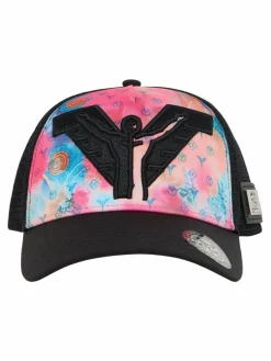 Carlo Colucci Mützen & Hüte*Herren, Unisex Trucker Cap - Eisenberger schwarz gemustert