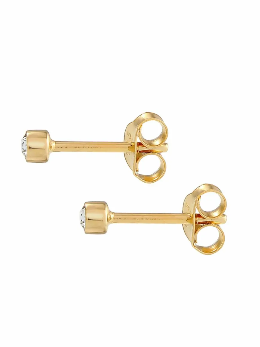 Elli Schmuck*Ohrringe gold uni