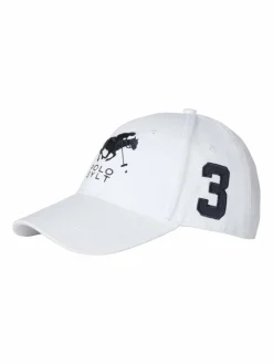 Polo Sylt Mützen & Hüte*Unisex Basecap weiß blau uni