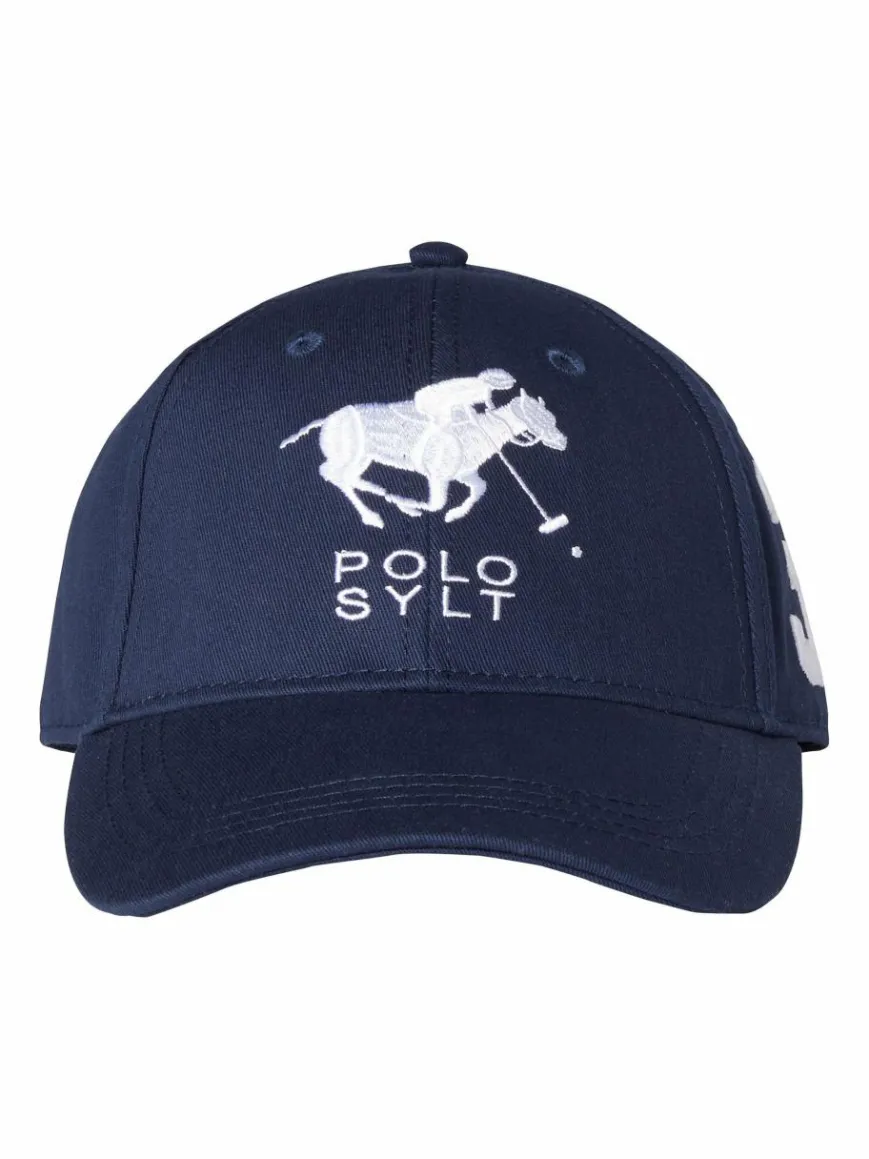 Polo Sylt Mützen & Hüte*Unisex Basecap blau weiß uni