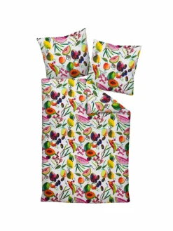 Janine Heimtextilien*Unisex Bettwäsche 1er Pack mehrfarbig bedruckt