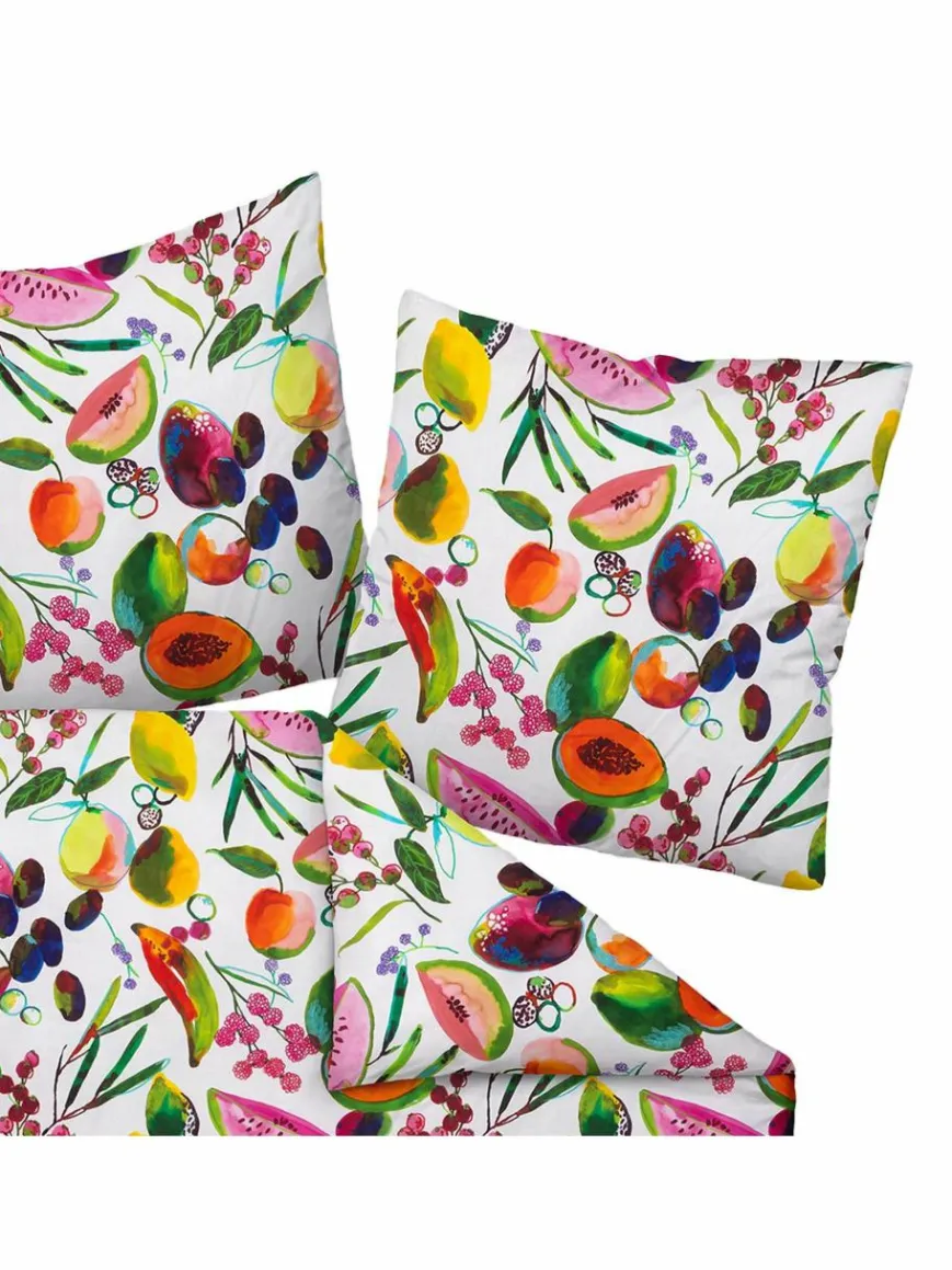 Janine Heimtextilien*Unisex Bettwäsche 1er Pack mehrfarbig bedruckt