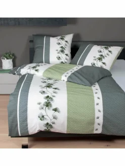 Janine Heimtextilien*Unisex Bettwäsche 1er Pack mehrfarbig bedruckt